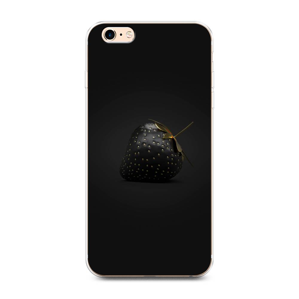 

Чехол Awog на Apple iPhone 6 Plus / Айфон 6 Plus "Черная клубника", Разноцветный, 10550-10