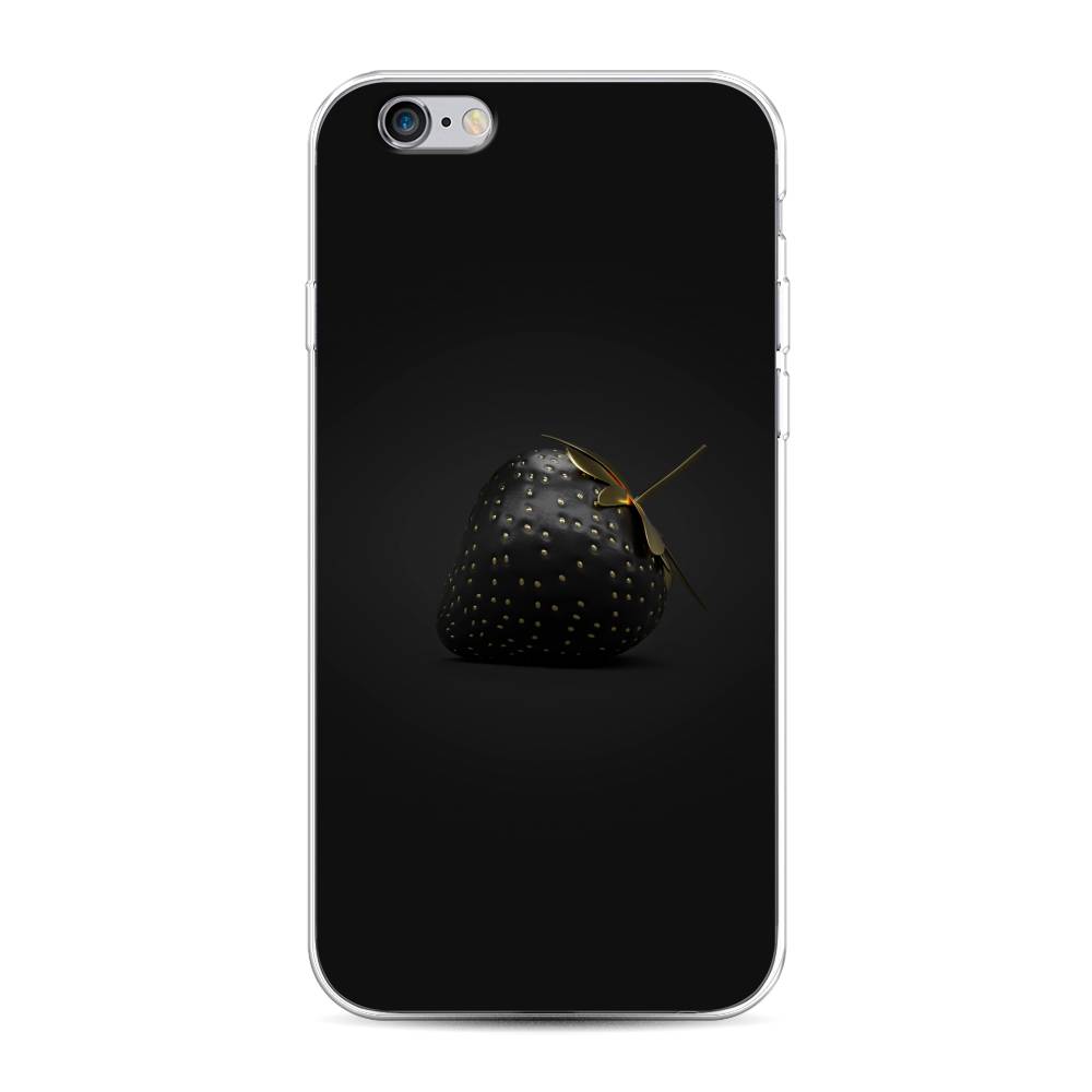 

Чехол Awog на Apple iPhone 6S / Айфон 6S "Черная клубника", Разноцветный, 0104S50-10