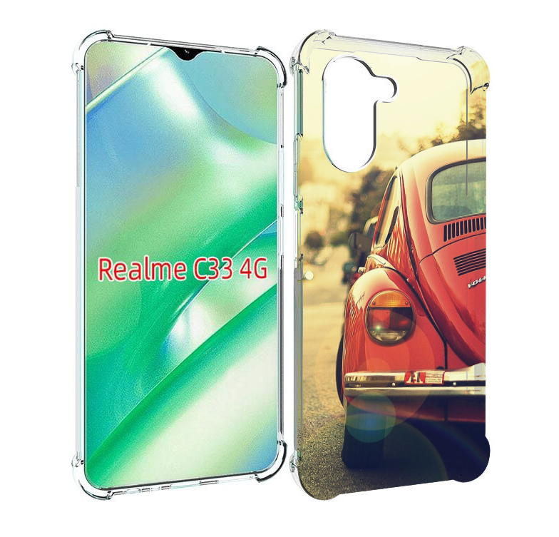 

Чехол MyPads Жук для Realme C33 4G, Прозрачный, Tocco