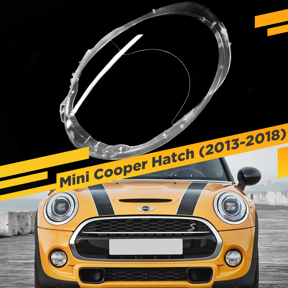 

Стекло для фары Mini Cooper Hatch (F56) 2013-2018 Левое VDF F56-11L