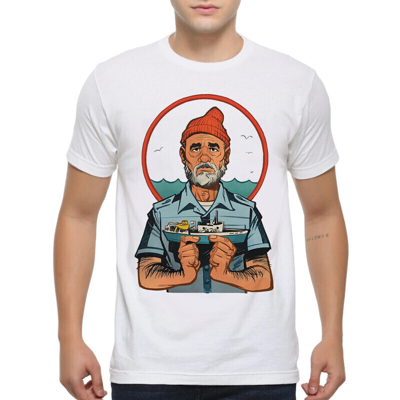 

Футболка мужская Dream Shirts Водная жизнь Стивена Зиссу 1000010222 белая XS, Водная жизнь Стивена Зиссу 1000010222