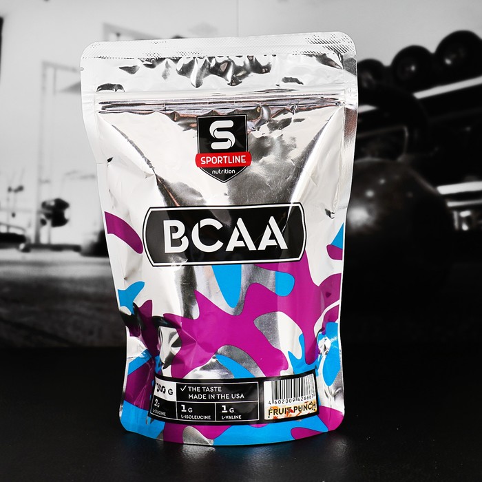 

Аминокислоты SportLine BCAA 2:1:1, фруктовый пунш, 300 г