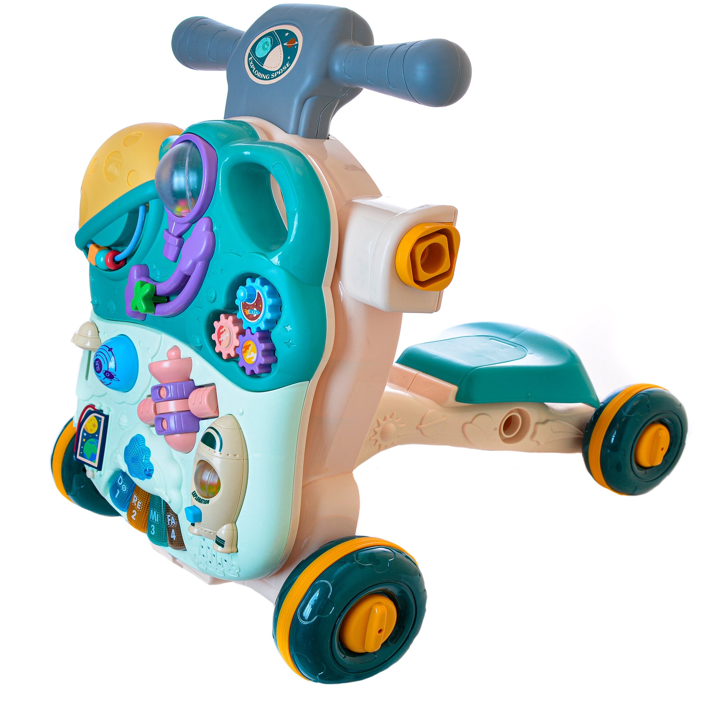 

Ходунки Turbosky Лёлик Каталка-трансформер 4в1 green, 7361