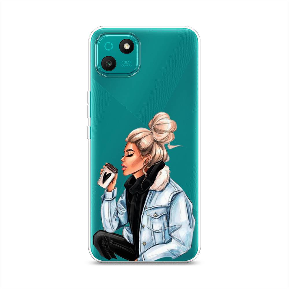 

Чехол Awog на Wiko T10 "Cute girl", Разноцветный