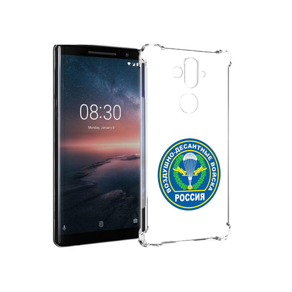 

Чехол MyPads Tocco для Nokia 8 Sirocco вдв (PT101581.91.258), Прозрачный, Tocco