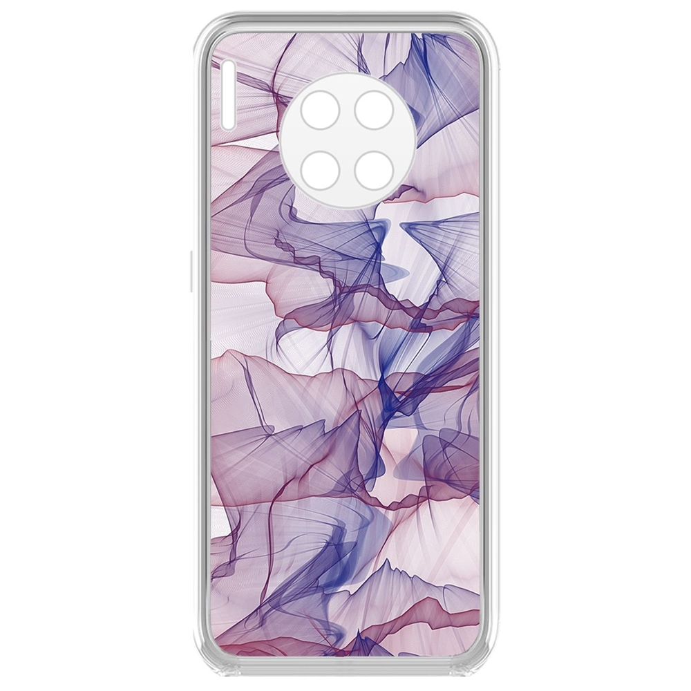 

Чехол-накладка Krutoff Clear Case Абстракт 15 для Huawei Mate 30, Прозрачный