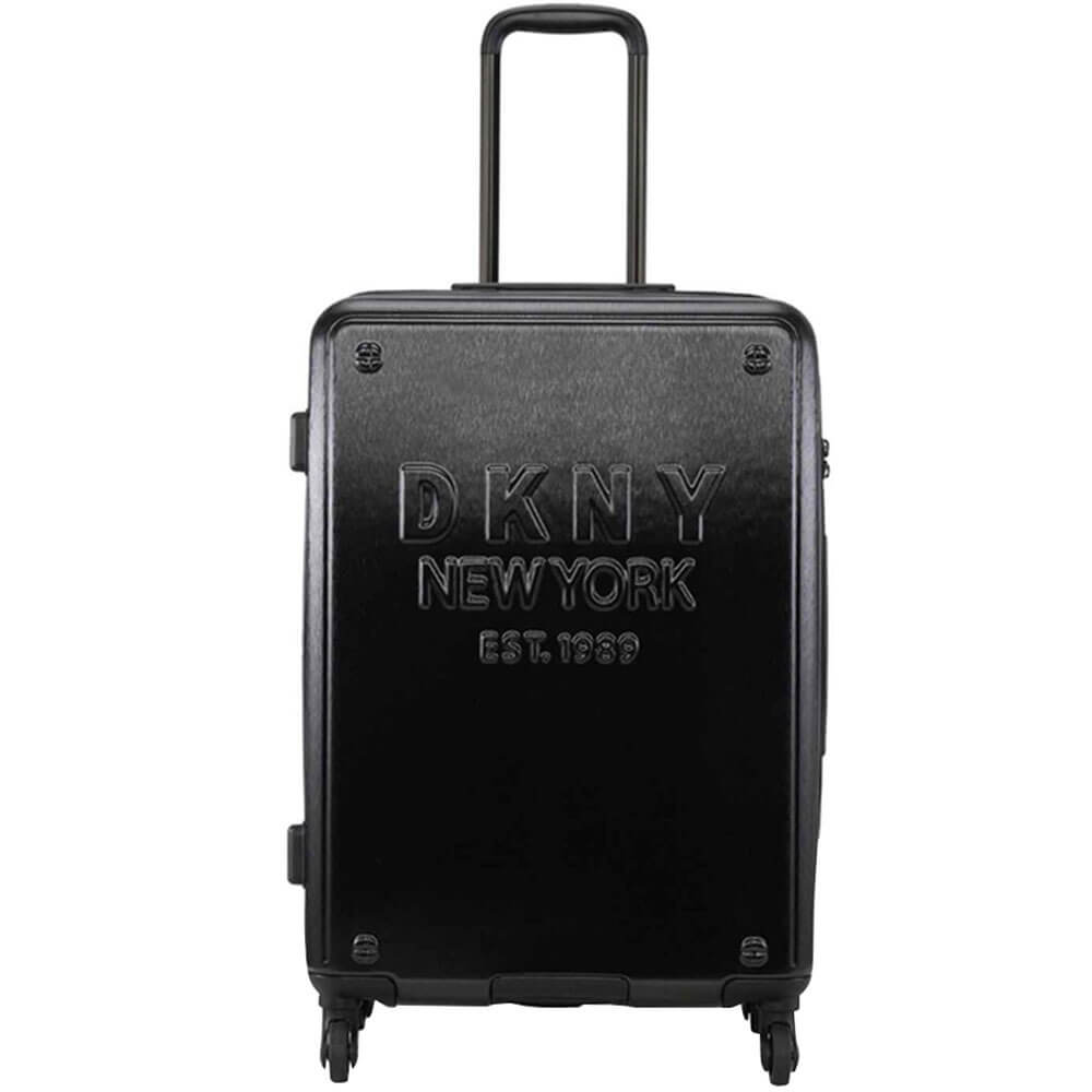 Чемодан унисекс DKNY New Yorker чёрный 68х45х26 см 34990₽