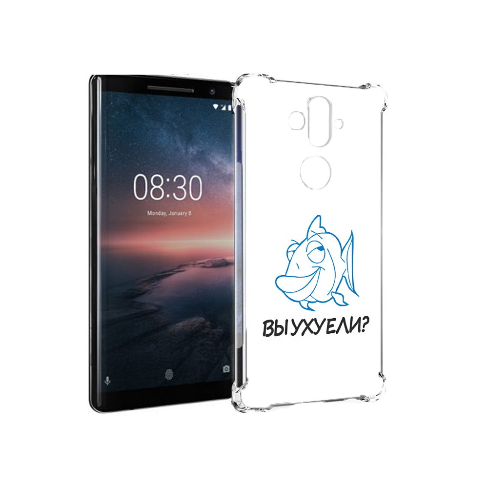 

Чехол MyPads Tocco для Nokia 8 Sirocco вы ухуели (PT101581.91.282), Прозрачный, Tocco