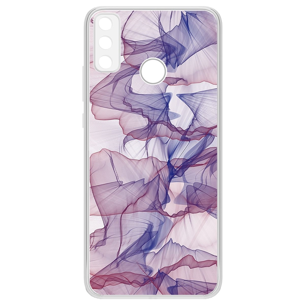 

Чехол-накладка Krutoff Clear Case Абстракт 15 для Huawei Y8s, Прозрачный