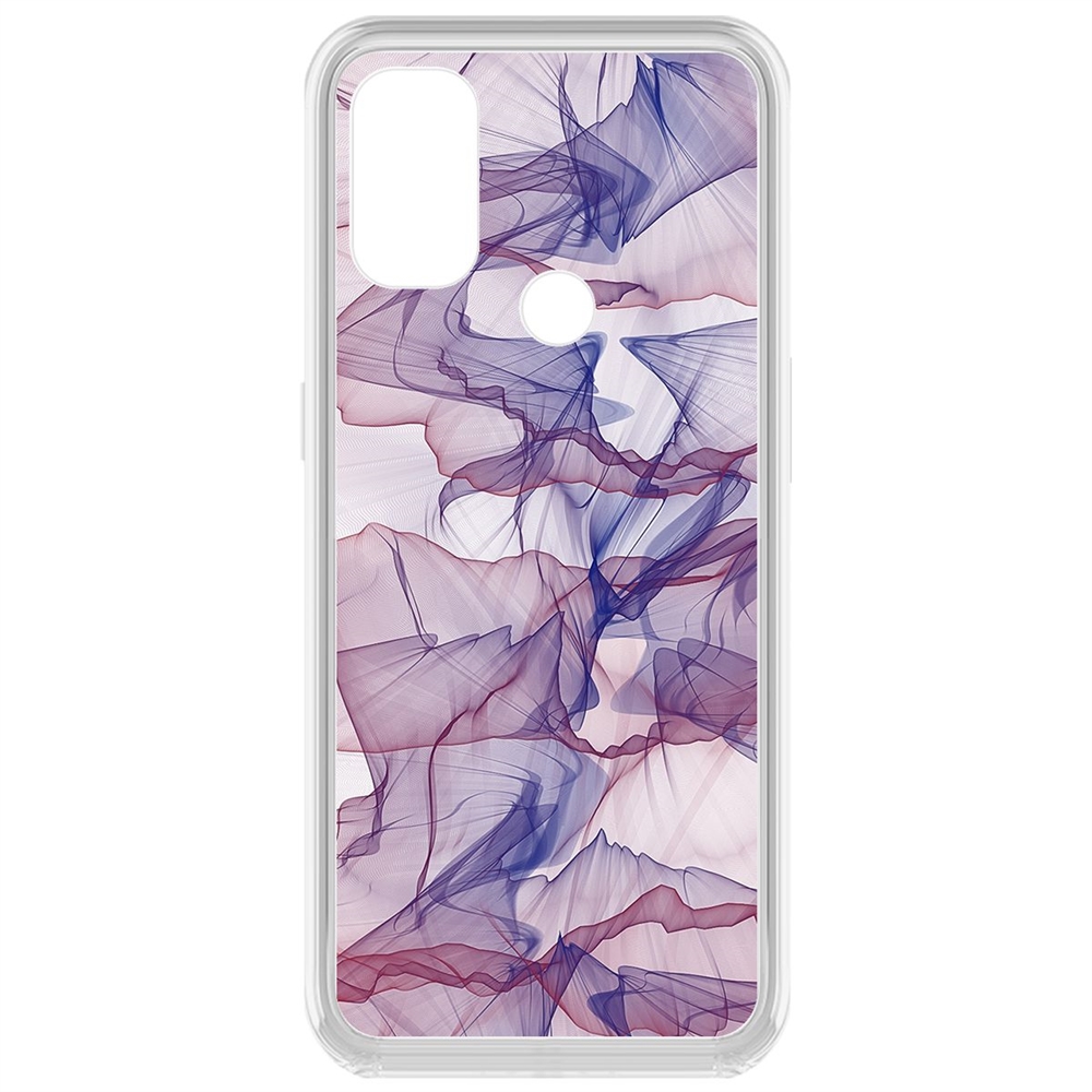 

Чехол-накладка Krutoff Clear Case Абстракт 15 для OnePlus Nord N100, Прозрачный