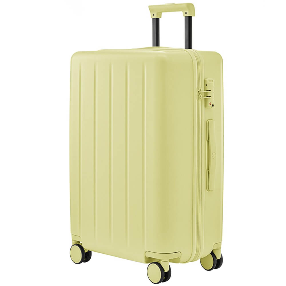 Чемодан унисекс Ninetygo Danube Max luggage лимонно-жёлтый, 77х50,5х32 см желтый