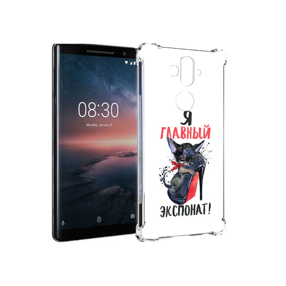 Чехол MyPads Tocco для Nokia 8 Sirocco главный экспонат (PT101581.91.288)