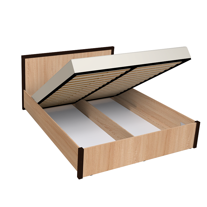

Кровать с подъемны механизмом Bauhaus 2.2 160х200, дуб