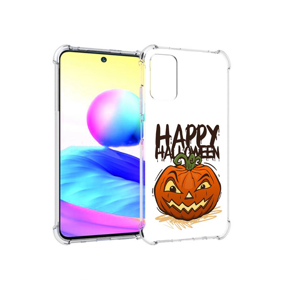 Чехол MyPads Tocco для Xiaomi Redmi Note 10 5G Хэллоуин счастливый (PT162080.297.195)