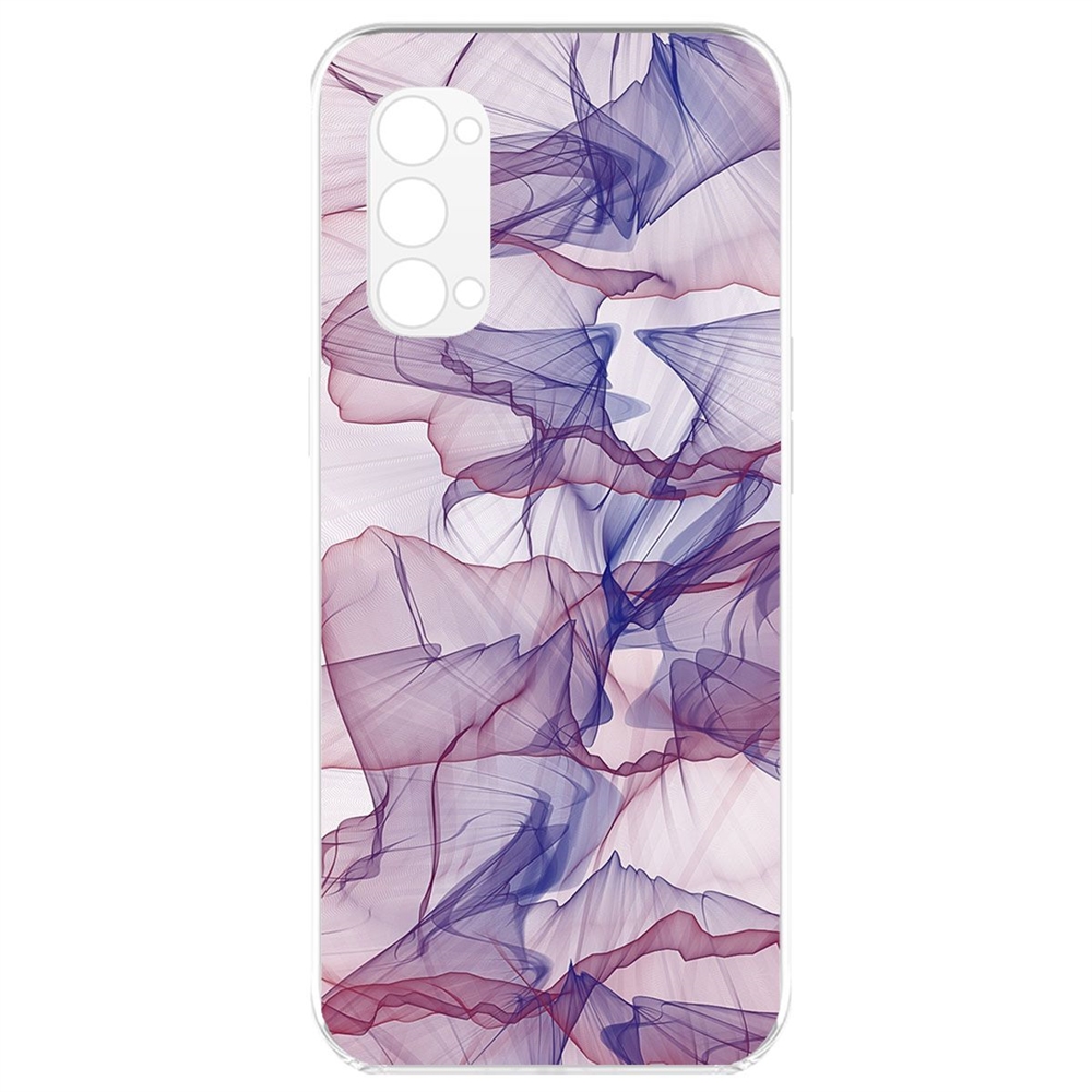 

Чехол-накладка Krutoff Clear Case Абстракт 15 для OPPO Reno4 Pro 5G, Прозрачный