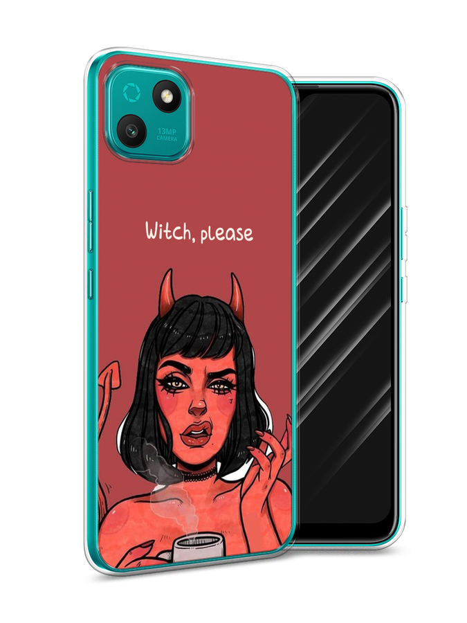 

Чехол Awog на Wiko T10 "Evil Girl", Разноцветный