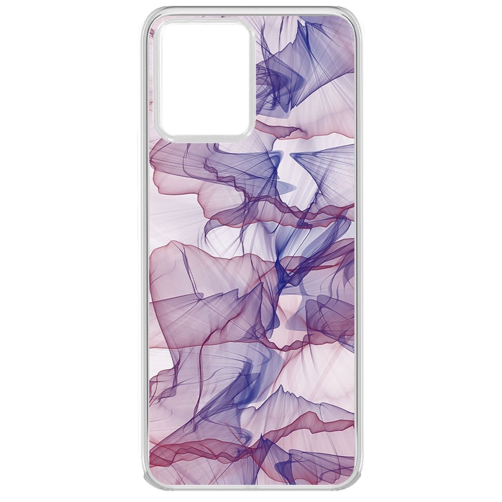 

Чехол-накладка Krutoff Clear Case Абстракт 15 для Realme 8/8 Pro 4G, Прозрачный