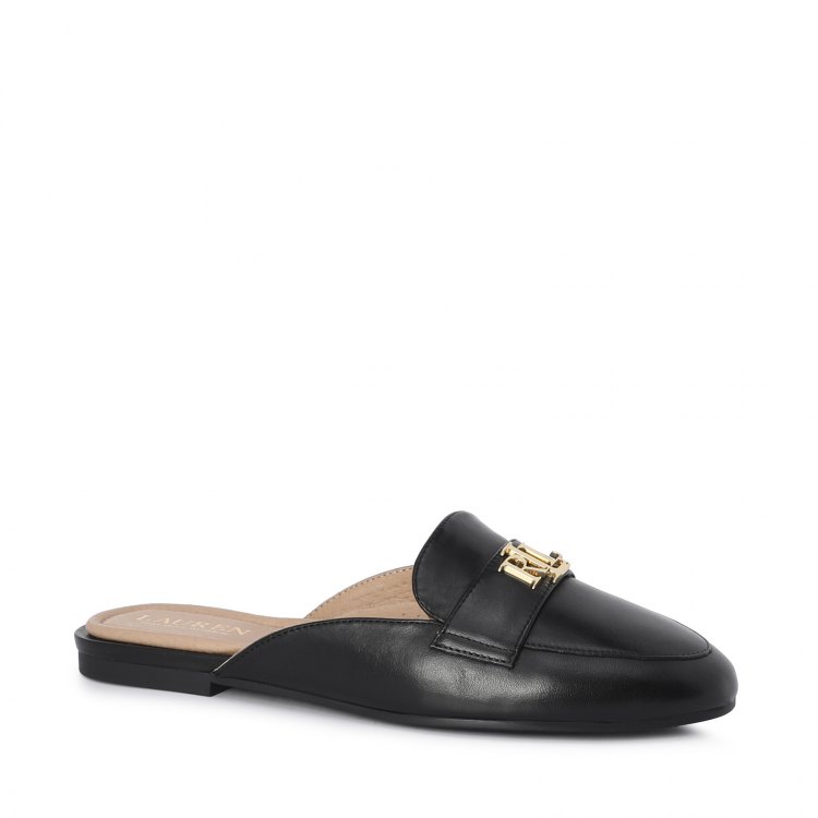 

Женские мюли LAUREN RALPH LAUREN ALLI-FLATS-MULE 802838405 цв. черный 37 EU, 802838405