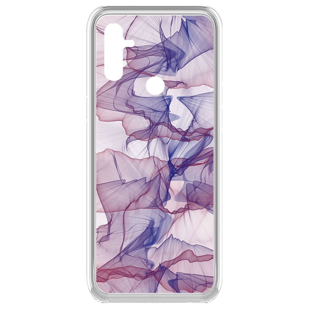 

Чехол-накладка Krutoff Clear Case Абстракт 15 для Realme C3, Прозрачный