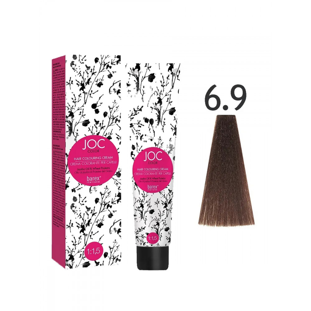 Краска для волос Barex JOC 6-9 Темный блондин коричневый 100 мл