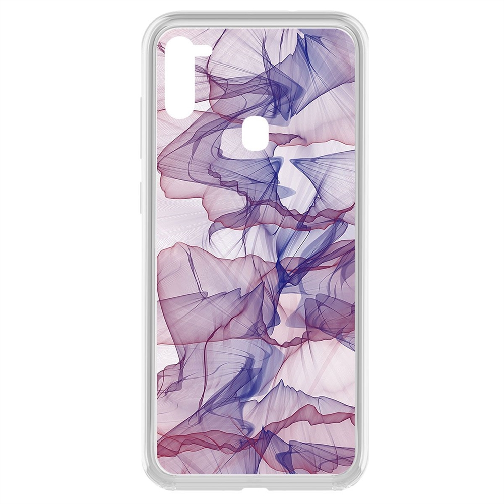 

Чехол-накладка Krutoff Clear Case Абстракт 15 для Samsung Galaxy A11/M11 (A115/M115)