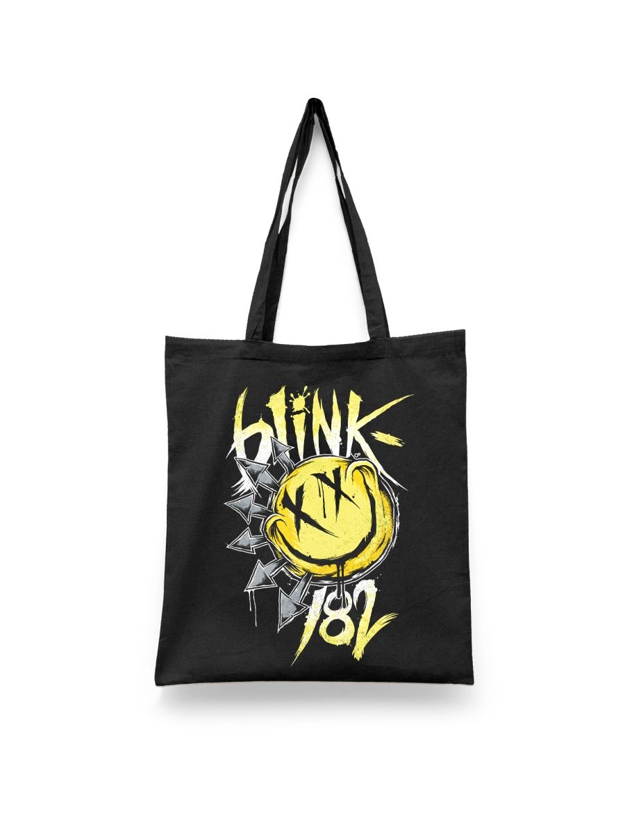 

Шоппер унисекс Каждому Своё Blink-182/Рок-группа/Блинки MGBK16, черный, Blink-182/Рок-группа/Блинки MGBK16