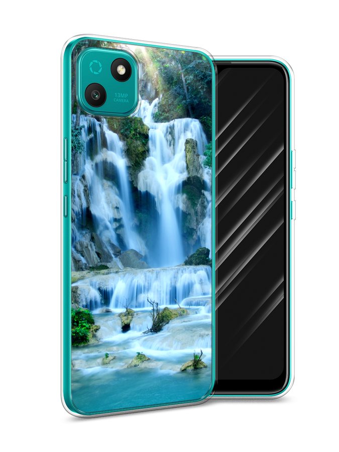 

Чехол Awog на Wiko T10 "Водопад 8", Разноцветный