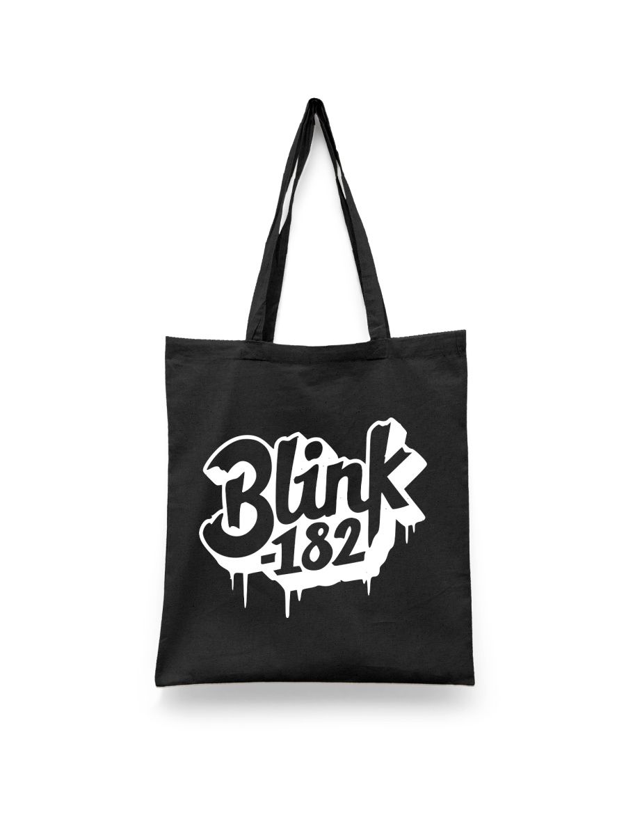 

Шоппер унисекс Каждому Своё Blink-182/Рок-группа/Блинки MGBK2, черный, Blink-182/Рок-группа/Блинки MGBK2