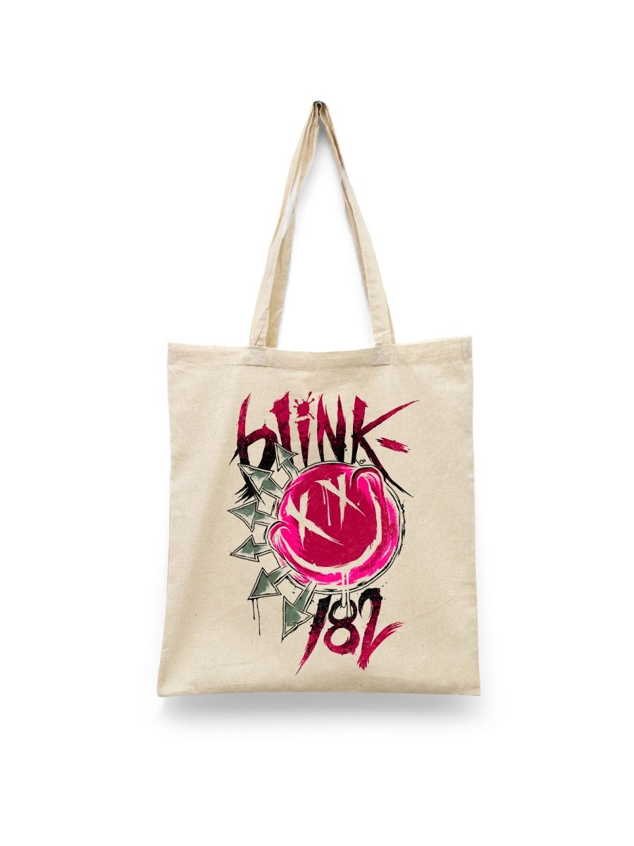 

Шоппер унисекс Каждому Своё Blink-182/Рок-группа/Блинки MGBK16, белый, Blink-182/Рок-группа/Блинки MGBK16