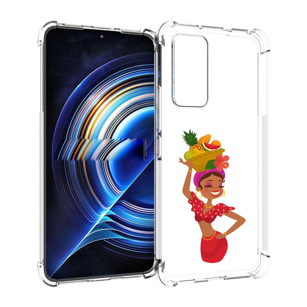

Чехол MyPads девушка-мулатка для Tecno Camon 19 Neo, Прозрачный, Tocco