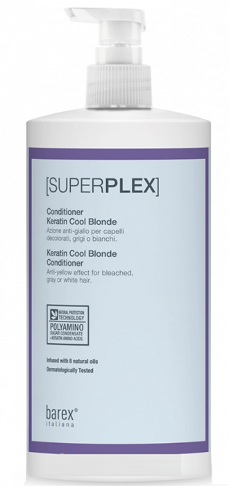 Кондиционер для волос Barex SuperPlex для придания холодного оттенка 750 мл