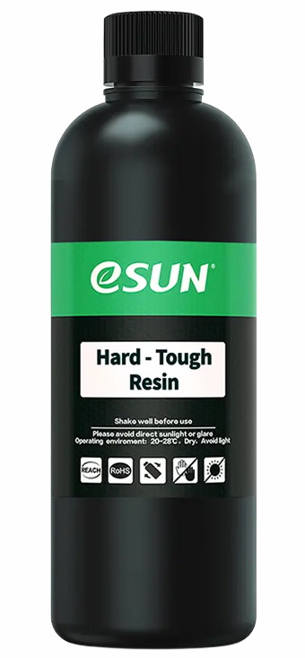 Фотополимер eSUN Hard Tough Resin (белый холодный, 1 л)
