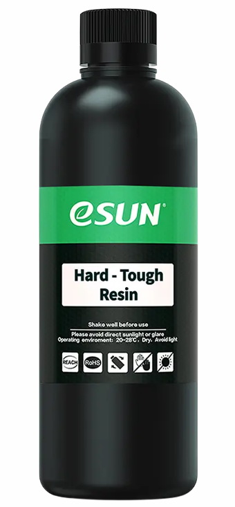 фото Фотополимер esun hard tough resin (белый холодный, 1 л)