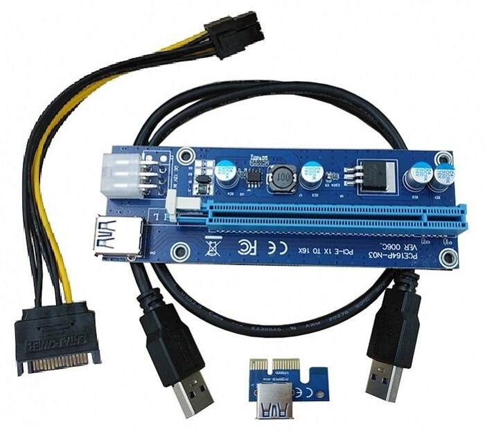 

Райзер My Store для видеокарты USB 3.0 ver 006 (кабель 60см.)