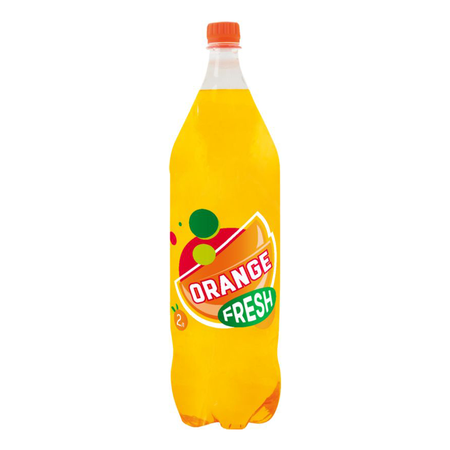 Газированный напиток Fresh Orange 2 л