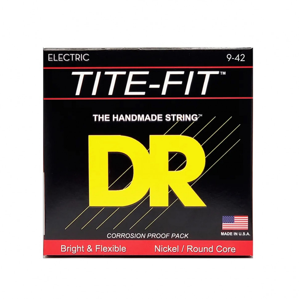 Струны для электрогитар DR LT-9-42 TITE-FIT 981₽