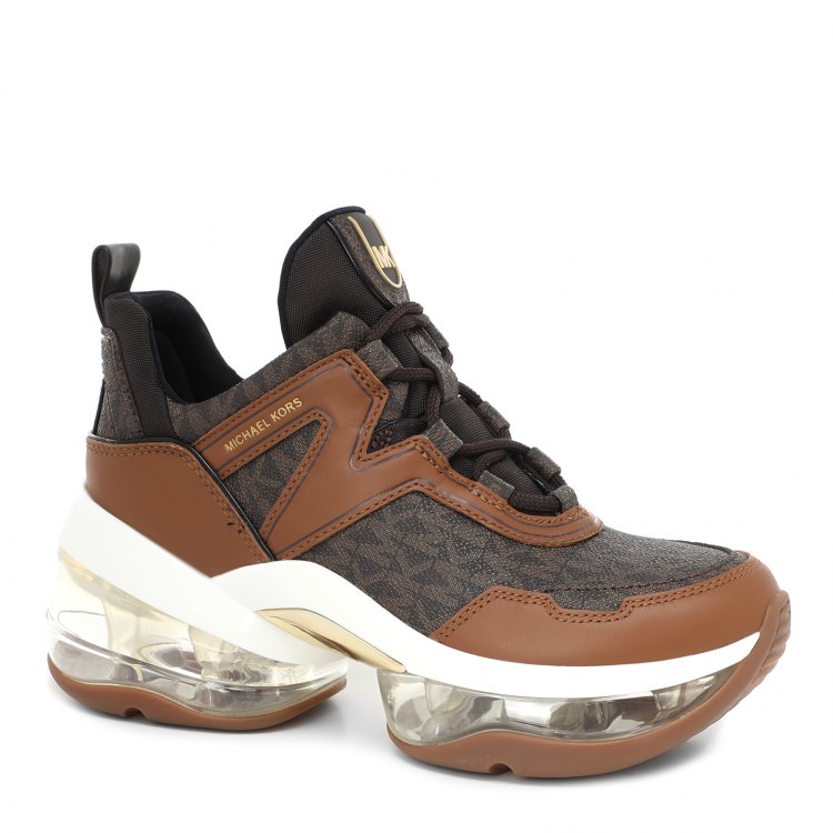 

Кроссовки женские Michael Kors 43F1OLFS7B коричневые 10 UK, 43F1OLFS7B