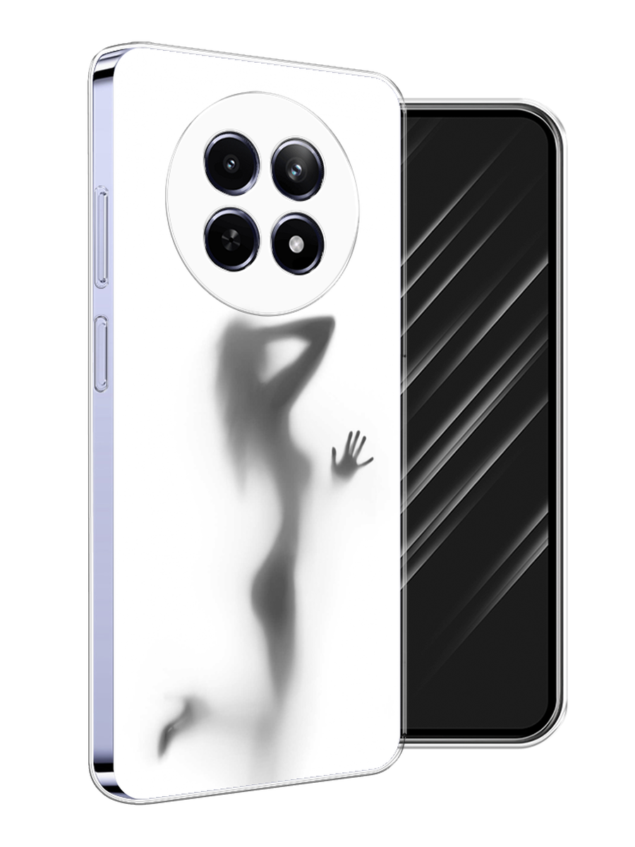 

Чехол Awog на Realme 12 5G "Стекло в душе", Белый;серый;черный, 2516450-1