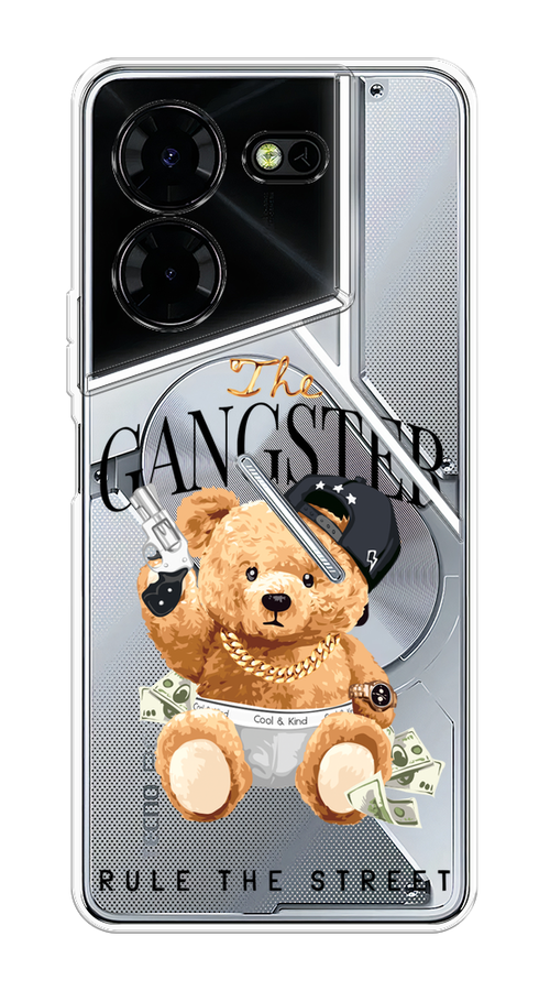 

Чехол на Tecno Pova 5 Pro 5G "The Gangster", Бежевый;серый;черный, 304550-1