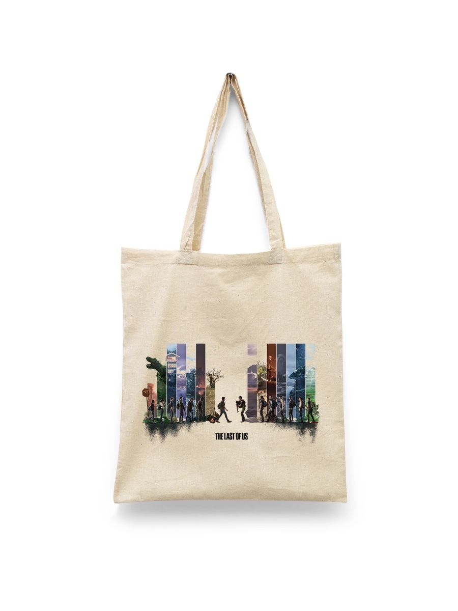 

Шоппер унисекс Каждому Своё The Last of Us/Одни из нас GMTLU11, белый, The Last of Us/Одни из нас GMTLU11
