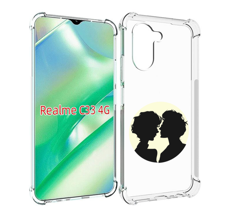 

Чехол MyPads Картина для Realme C33 4G, Прозрачный, Tocco