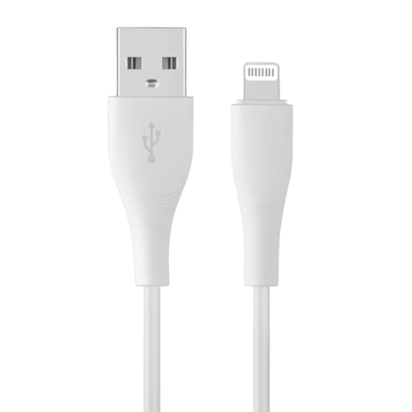 Кабель Stellarway USB A/Lightning 2,4А 1м пвх, белый