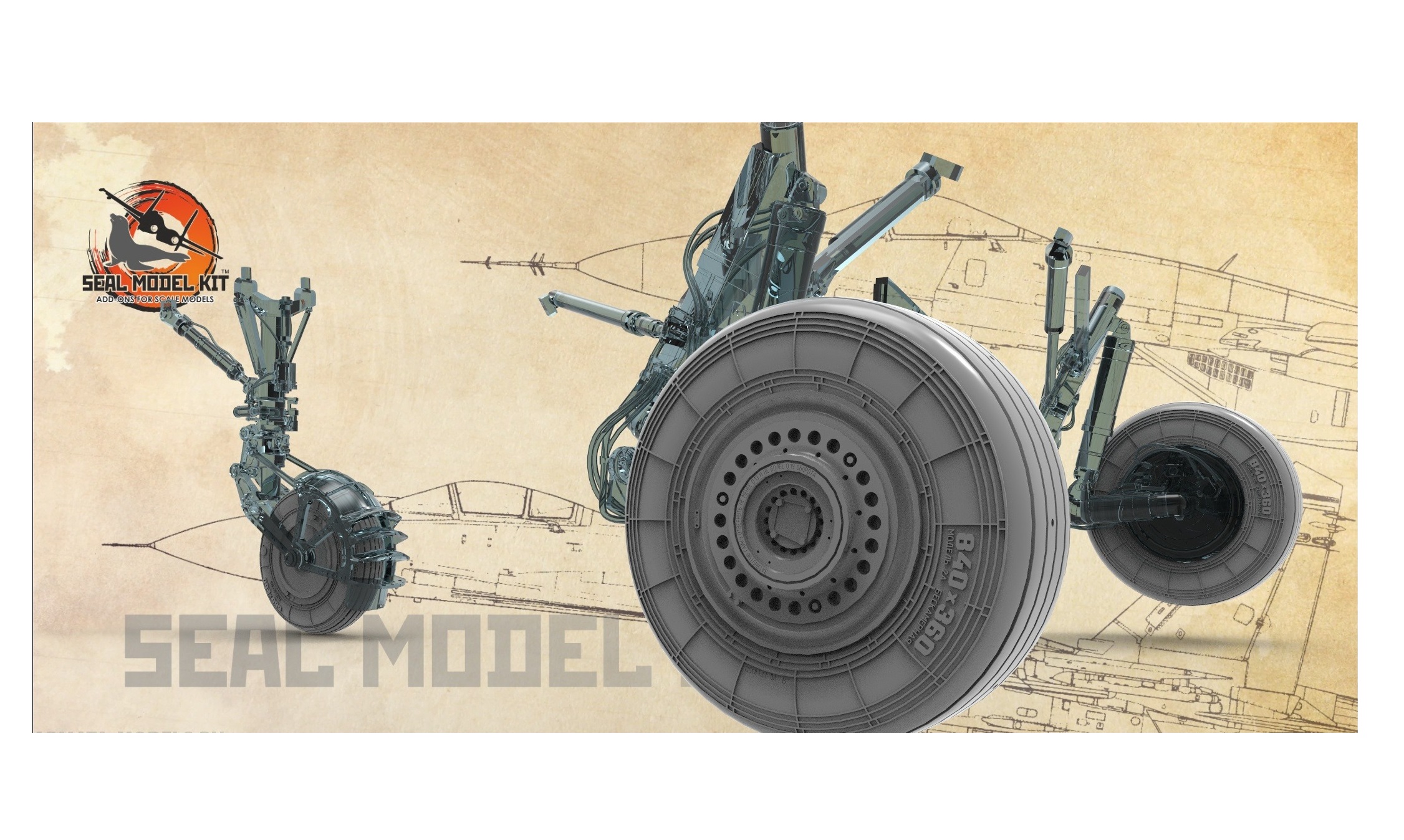 

smk48041 Колеса под нагрузкой для стоек Neo, Су-25. Не для свободной продажи. Только с пре