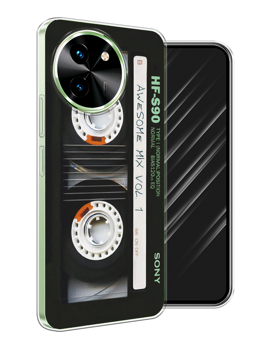 

Чехол Awog на Vivo T3x/Y38 5G "Кассета", Черный, 2610750-1