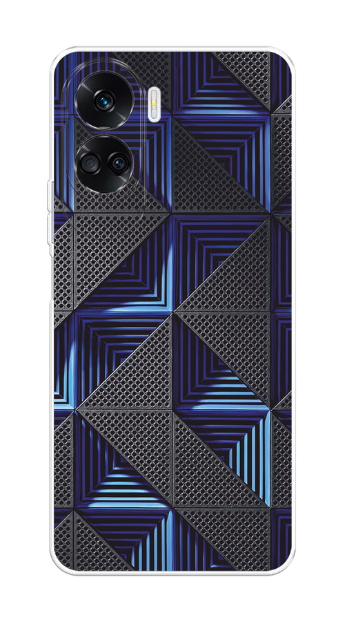 

Чехол на Honor 90 Lite "IBM", Серый;синий, 6122350-1