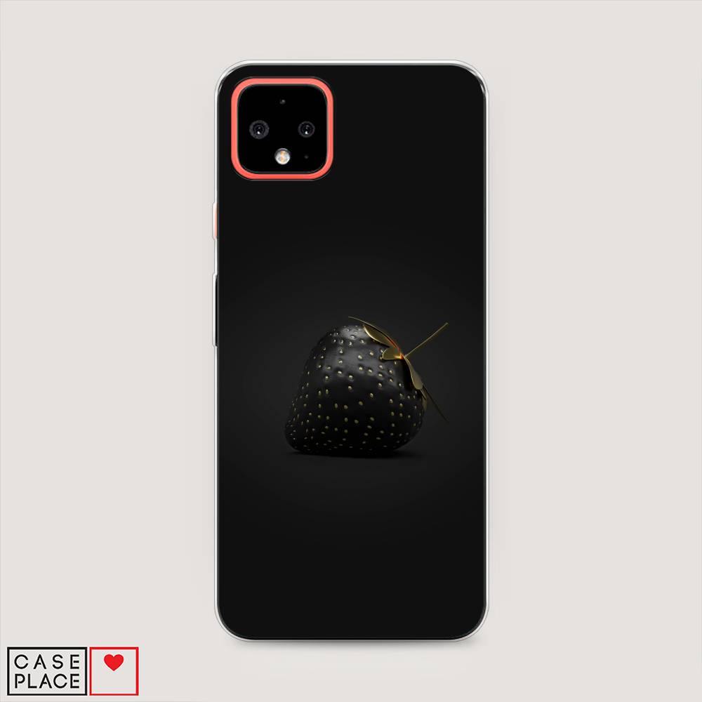 

Чехол Awog на Google Pixel 4 XL "Черная клубника", Разноцветный, 270550-10