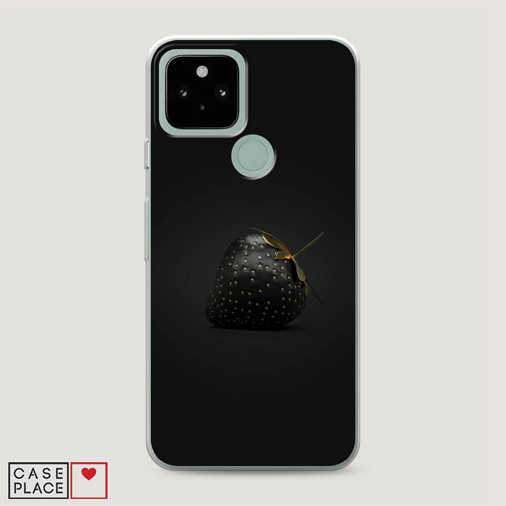 

Чехол Awog на Google Pixel 5 "Черная клубника", Разноцветный, 270750-10
