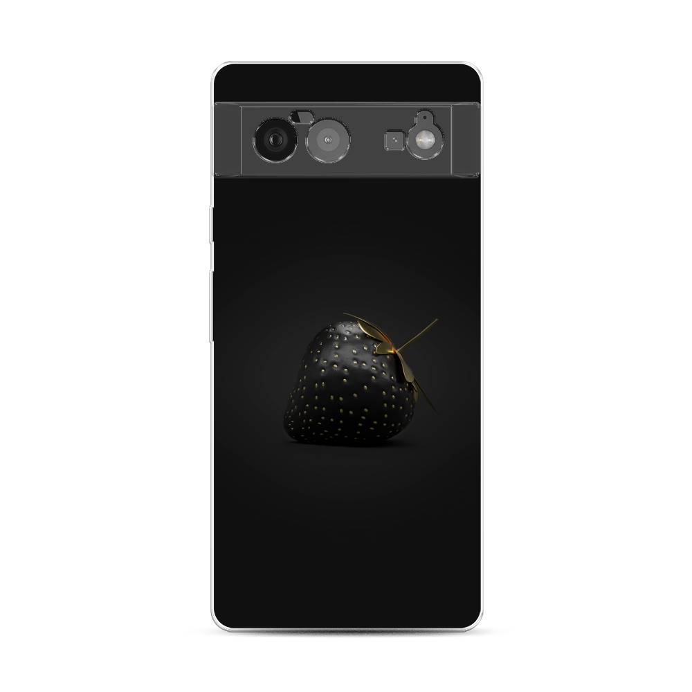 

Чехол Awog на Google Pixel 6 "Черная клубника", Разноцветный, 270850-10