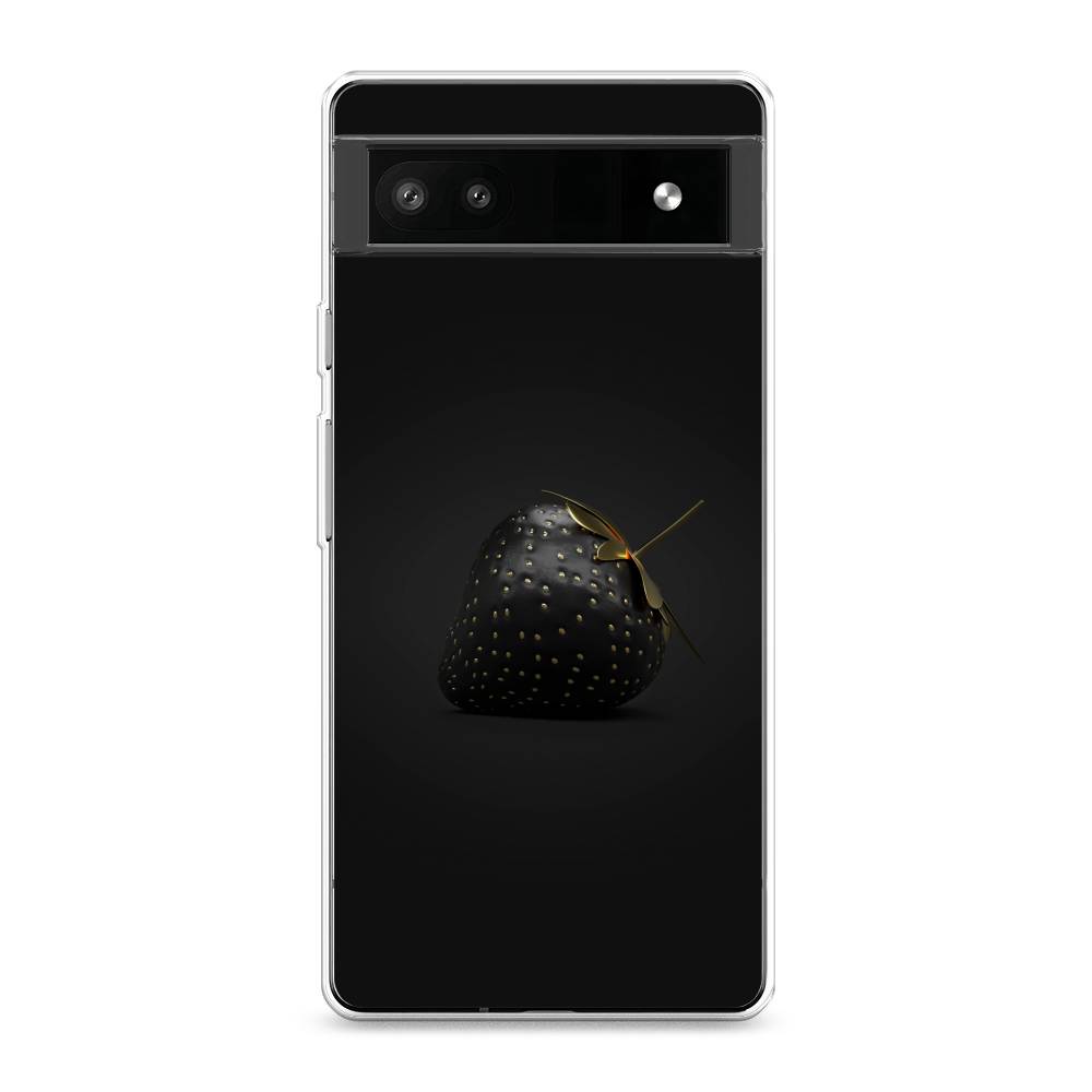 

Чехол Awog на Google Pixel 6A "Черная клубника", Разноцветный, 271150-10