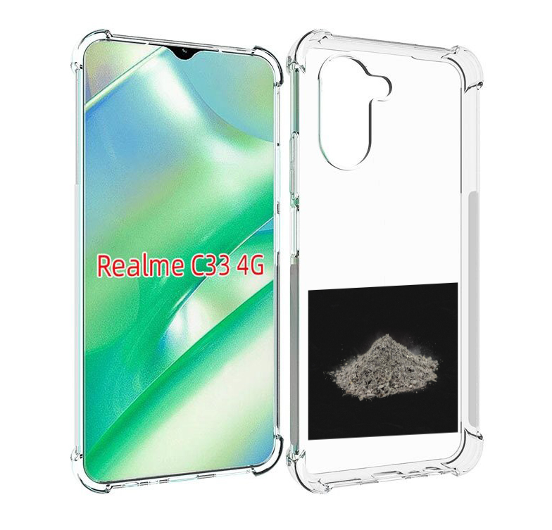 

Чехол MyPads Легендарная пыль Morgenshtern для Realme C33 4G, Прозрачный, Tocco